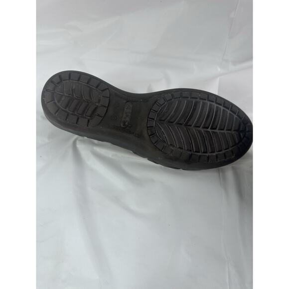 Crocs Adriana III Mini Wedge Sandals Brown Jelly Slip On Comfort Women's Size 9 - Picture 6 of 8